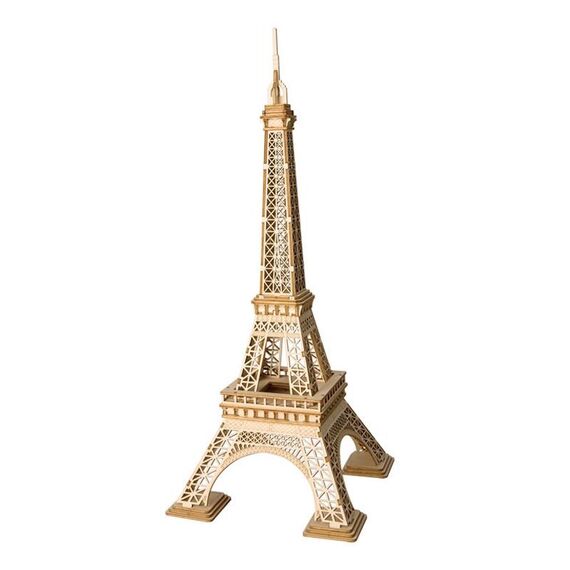 Rolife TG501 Torre Eiffel 3D Tridimensionale Puzzle Board Modello di puzzle in legno per bambini