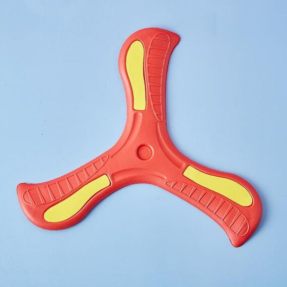 SOFTOYS ST3016 Schiuma EVA Grande piastra oscillante a tre ante Giocattoli sportivi all'aperto (rosso)