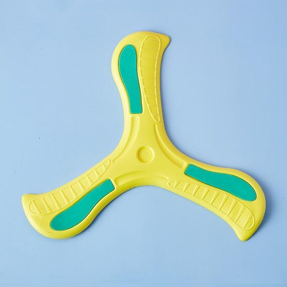SOFTOYS ST3016 Schiuma EVA Grande piastra oscillante a tre ante Giocattoli sportivi all'aperto (giallo)