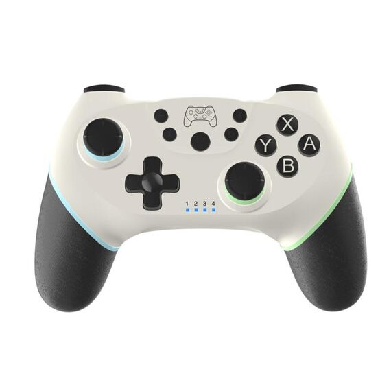 Per Switch/ Switch OLED/Switch Lite Maniglia Bluetooth Gamepad wireless a 6 assi (sinistra blu destra verde)
