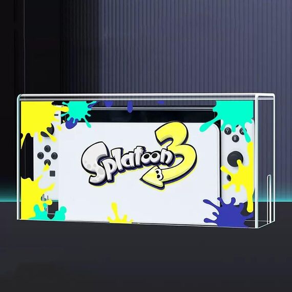 035 per Nintendo Switch/Console di gioco Oled Display Copertura antipolvere, Spec: Jet Warrior