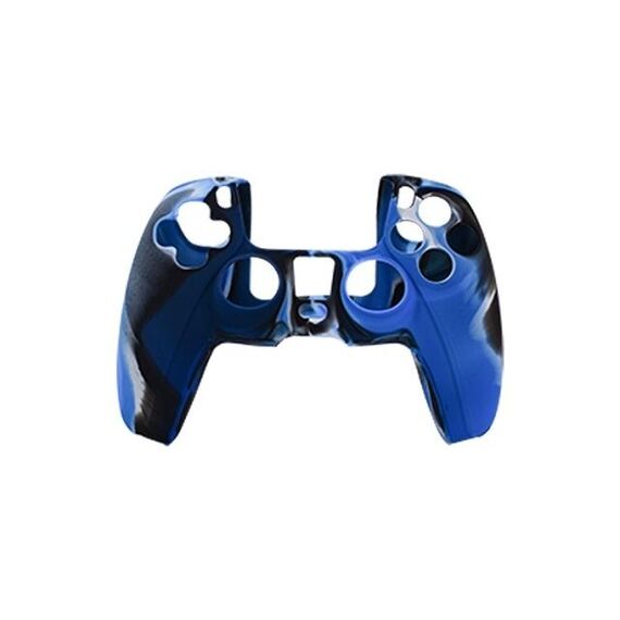 Per custodia protettiva in silicone per controller PS5, colore del prodotto: blu mimetico