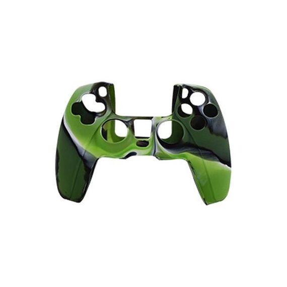 Per custodia protettiva in silicone per controller PS5, colore del prodotto: verde mimetico