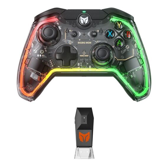 BIGBIGWON C1 Lite+R90 RGB Light Wired Gamepad Controller per PC/Switch