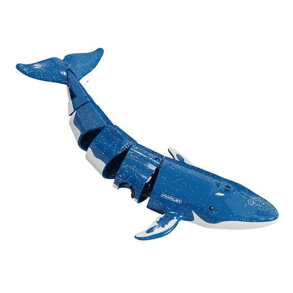 Il giocattolo balena telecomandato LS-XDU/RC B4 può immergersi e spruzzare acqua (blu reale)