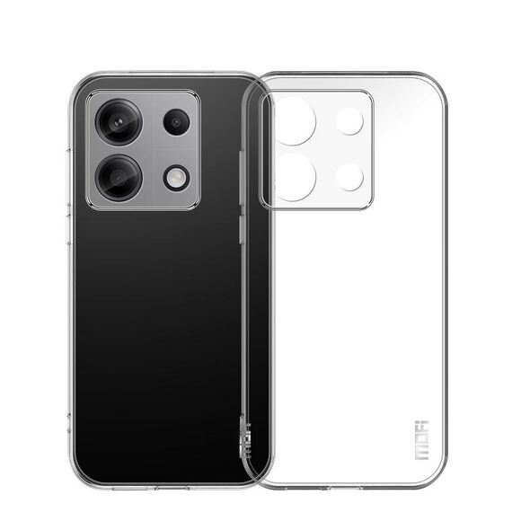 Per Xiaomi?Redmi Note 13 Pro MOFI Ming Series Custodia per telefono in TPU ultrasottile (trasparente)