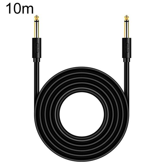 Cavo audio JINGHUA da 6,5 mm da 10 m Cavo per sintonizzazione dello strumento per microfono da maschio a maschio