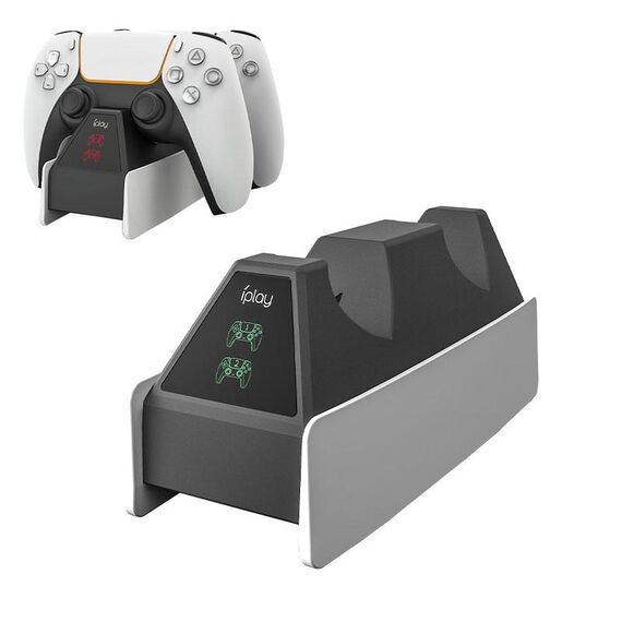 iplay HBP-260 Per PS5 Maniglia Sedile di Ricarica Maniglia di Gioco Elettrica Sedile di Ricarica Veloce (Nero)