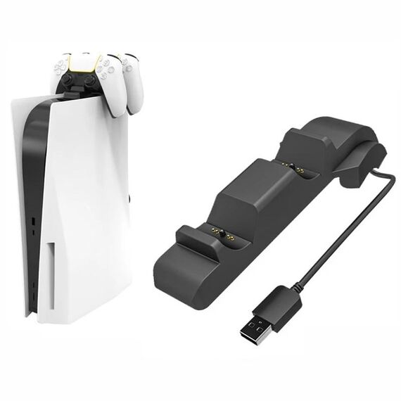 iplay HBP-300 per PS5 Game Handle Contact Base di ricarica doppia (nero)