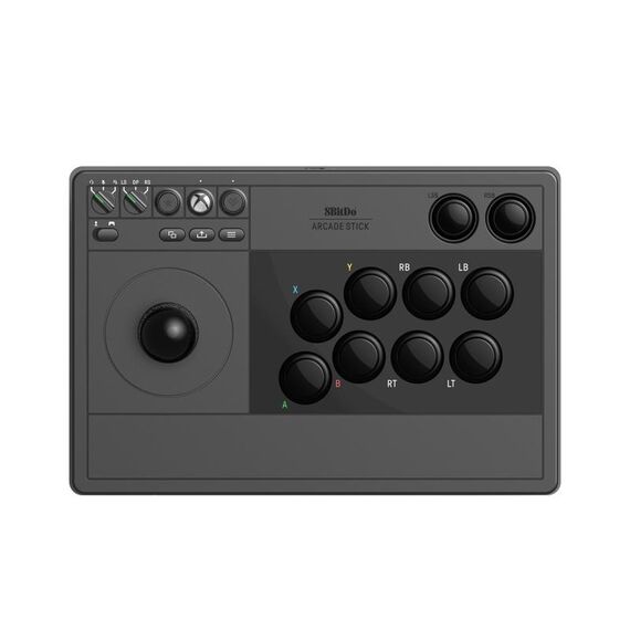 Stick arcade wireless 2.4G 8Bitdo per Xbox Series X / S / Xbox One / Windows 10 (nero)