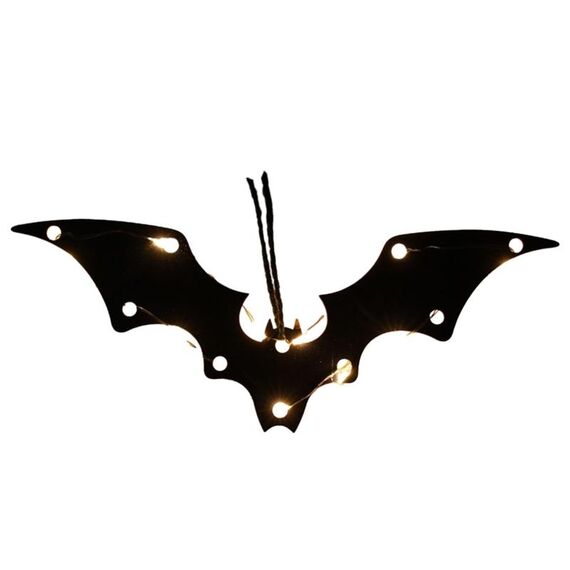 Bat 4.5V Halloween Glowing Hanging Lights Decorazione per feste