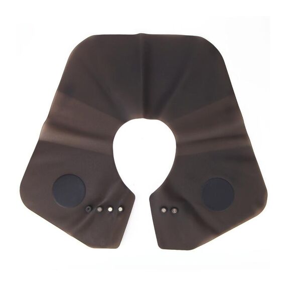 Mantelle a scialle regolabili per taglio dei capelli, protezione per il collo, per parrucchiere, in silicone, per salone, specifiche: grande grigio