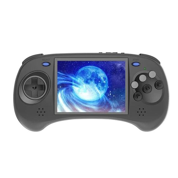 ANBERNIC RG ARC-D Console di gioco portatile Schermo IPS da 4 pollici Sistema Linux / Android 11 Video arcade portatile 256G (Nero)