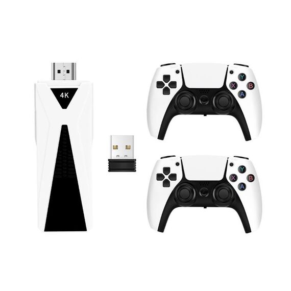 Console di gioco portatile GT68 3D Box per gamepad wireless retrò PSP TV Stick, confezione piccola, memoria: 128G