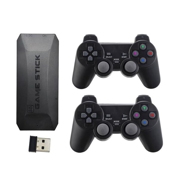 Console per videogiochi HDMI M16 3D HD 4K, memoria: 128G