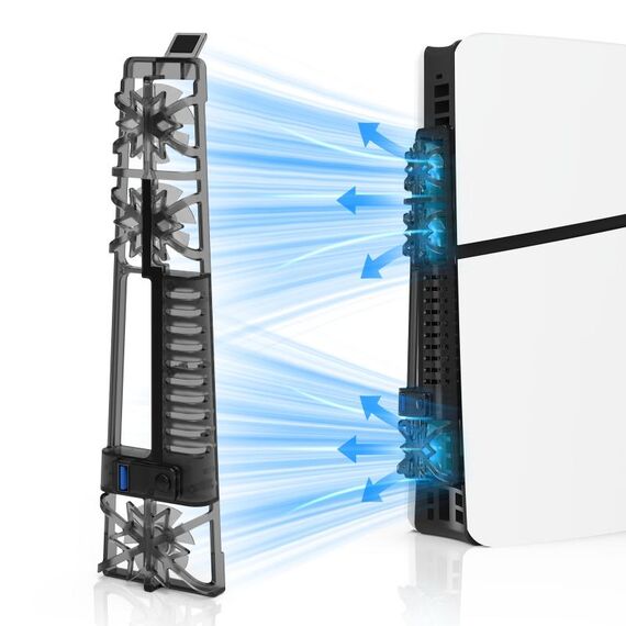 JYS-P5175 Per unità ottica host sottile PS5 / versione digitale universale con ventola di raffreddamento a luce colorata RGB