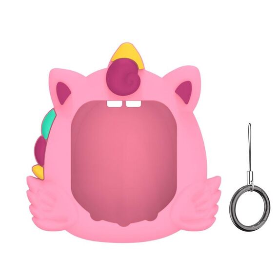 Custodia protettiva in silicone per console di gioco per animali domestici Tamagotchi Uni (2023) (rosa)