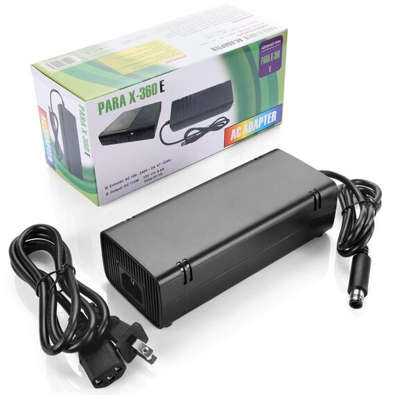 Per Microsoft Xbox 360 E Console Alimentatore Caricatore 135 W 100-240 V 2 A Adattatore CA (spina UK)