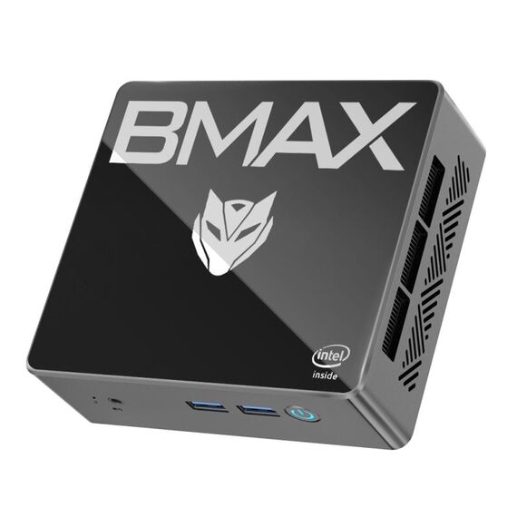 Mini PC BMAX B4 Windows 11, 16 GB+512 GB, Intel Alder Lake N95, supporto doppio HDMI/RJ45 (spina USA)