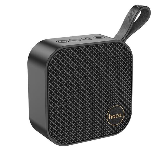 hoco HC22 Auspicious Outdoor Bluetooth 5.2 Supporto per altoparlanti Scheda TF / FM / TWS (Nero)