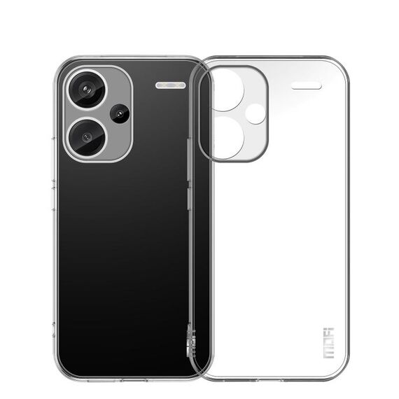 Per Xiaomi?Redmi Note 13 Pro+ MOFI Ming Series Custodia per telefono in TPU ultrasottile (trasparente)
