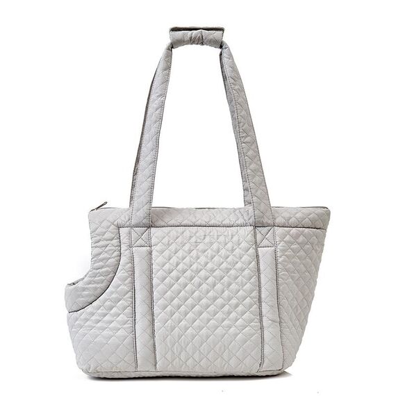 Borsa per animali domestici Borsa da gita per gatti a spalla autunno e inverno, colore: grigio chiaro