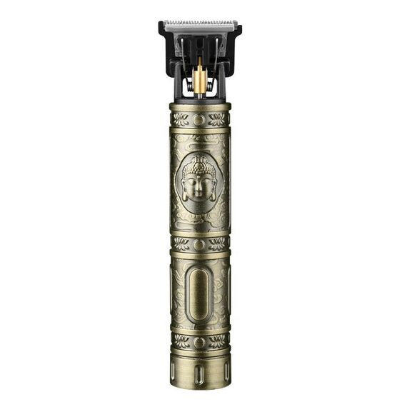 Tagliacapelli Beauty Power Fader Forbici elettriche da barbiere per capelli, Stile: Testa di Buddha (Bronzo)