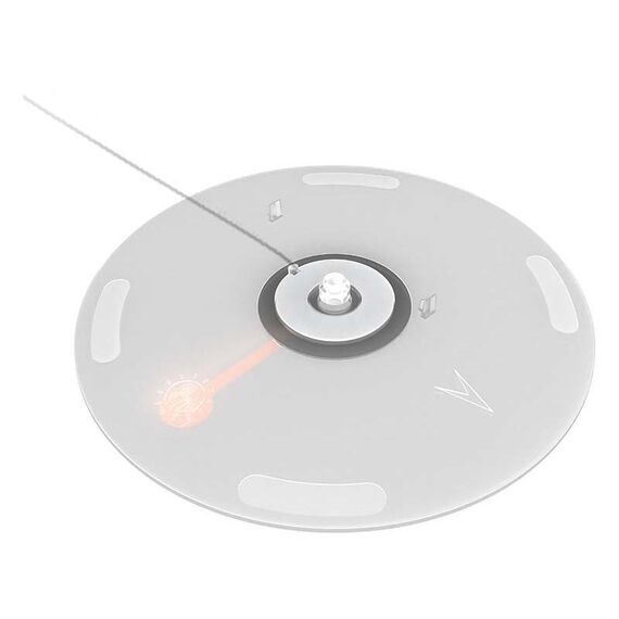 Per PS5 Slim iplay HBP-575 Base di archiviazione semplice Versione leggera Staffa di archiviazione verticale colorata RGB (trasparente)