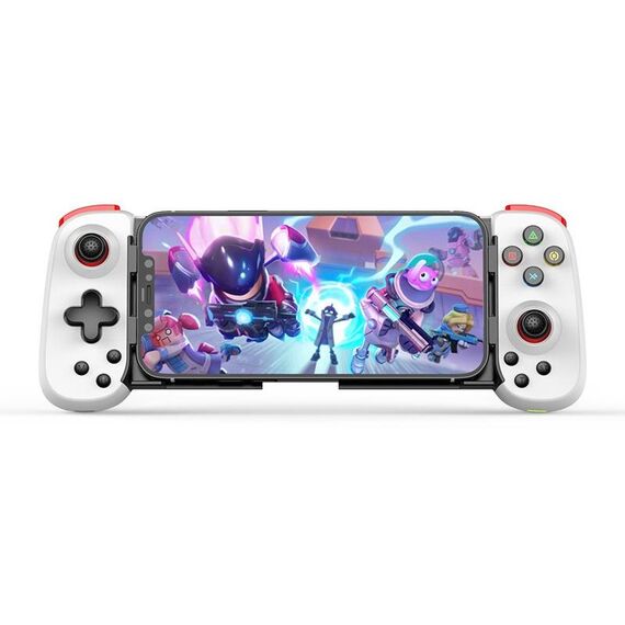 Controller di gioco estensibile Bluetooth per Nintendo Switch/PC/IOS/Android (bianco)
