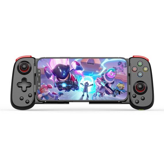 Controller di gioco estensibile Bluetooth per Nintendo Switch/PC/IOS/Android (nero)