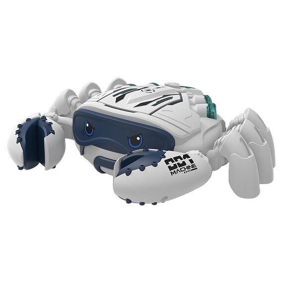 Bambini Motorizzati Universali Crawling Granchio Simulazione Modello Animale Giocattoli, Colore: Bianco