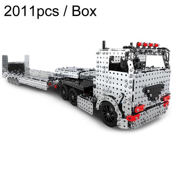 2011 pz/scatola ZBToys Building Blocks Giocattoli meccanici assemblati a mano modello in metallo per rimorchio telecomandato