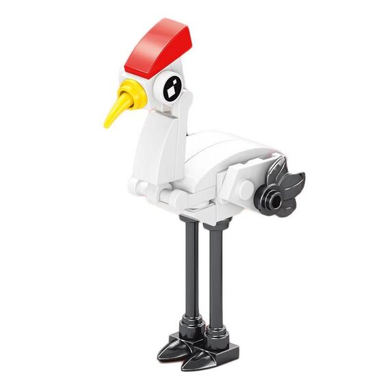 LELE BROTHER 9100-6 Crane Bird Paradise Piccole particelle Bambini Early Learning Puzzle Building Blocks Toy