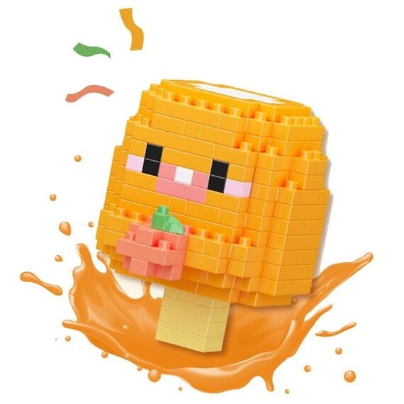 Mekansm K241 Serie di gelati con microparticelle Puzzle per bambini Giocattoli da costruzione Ornamento Regalo per bambini