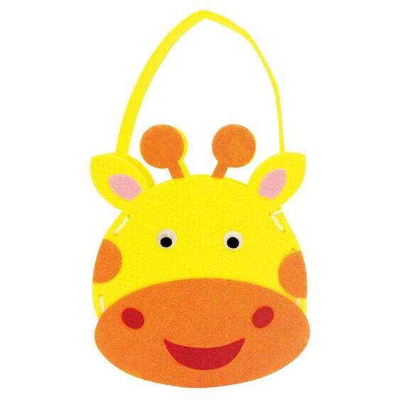 Borsa fatta a mano fai da te produzione materiali pacchetto asilo bambini giocattoli educativi (giraffa)
