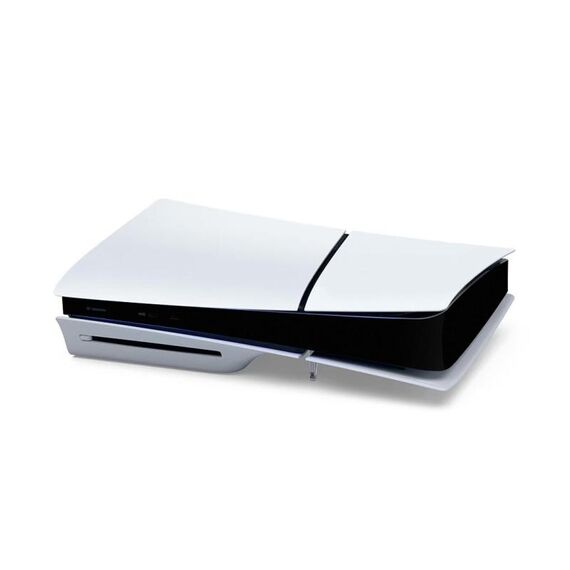 Adesivo centrale per console PS5 Slim, resistente ai graffi, versione unità ottica digitale, adesivo universale, colore: nero satinato