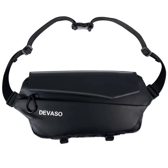 DEVASO Borsa a tracolla magnetica per console di gioco Accessori Borsa organizer portatile (magnetica nera)