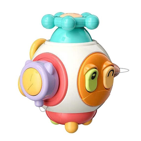 Baby Hand Grip Ball Early Learning Busy Ball Puzzle Sensoriale Rotante Giocattoli, Stile: Gopher