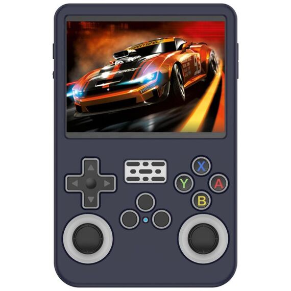 Custodia protettiva in silicone per console portatile ANBERNIC R36S (blu scuro)