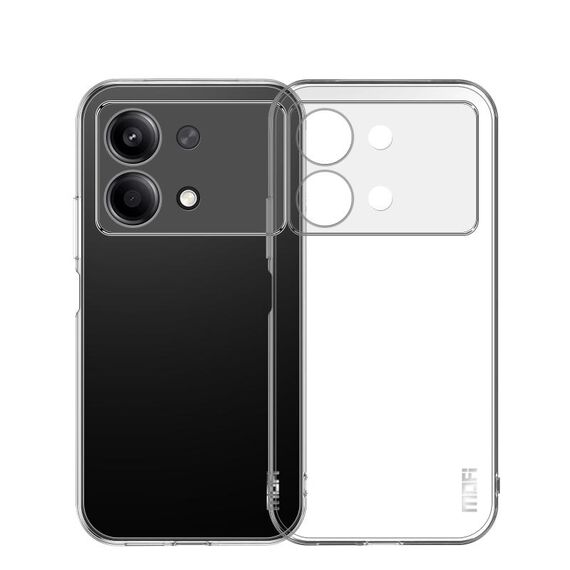 Per Xiaomi Redmi Note 13R Pro MOFI Ming Series Custodia per telefono in TPU ultrasottile (trasparente)