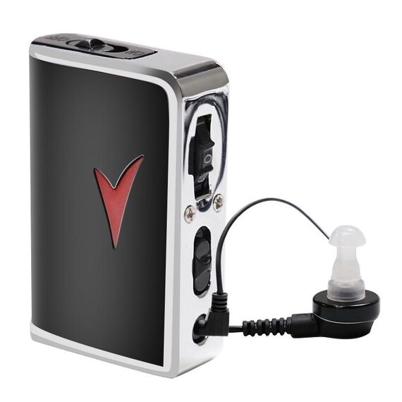 Auricolare per apparecchi acustici con amplificatore audio V99 Box