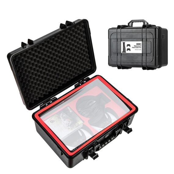 Per PS5 DEVASO Game Console Storage Box Custodia rigida impermeabile portatile