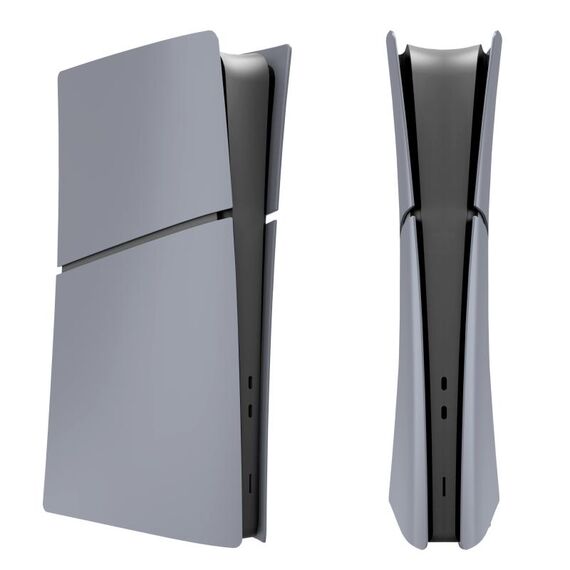 Per PS5 Slim Cover protettiva staccabile di ricambio per la mascherina, modello: Digital Edition grigio