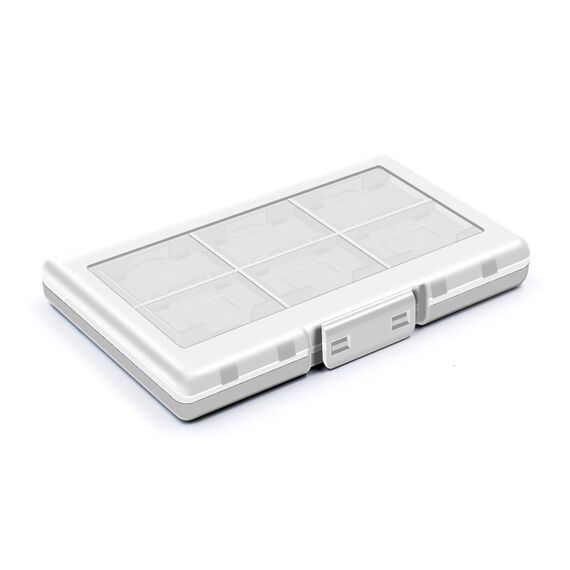 Per Nintendo Switch / Switch Oled 12-in-1 Game Card Box Custodia protettiva (bianco)