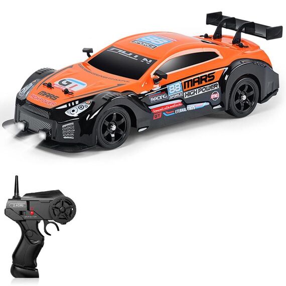 Giocattolo da corsa telecomandato elettrico Drift Spray Light 1:16 4WD, modello: SC16A06 (con 1 batteria al litio)