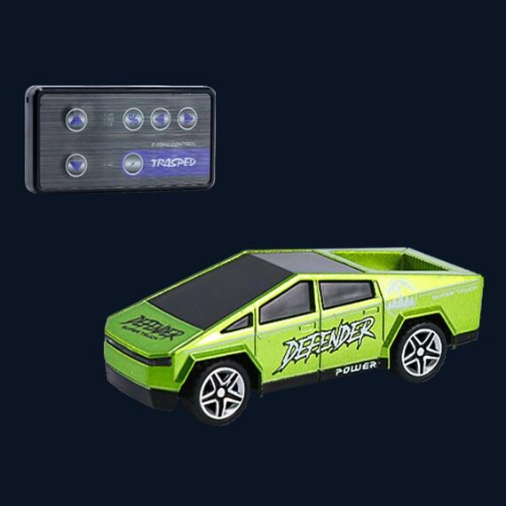 1:64 Mini Alloy 2.4Ghz Telecomando Auto Bambini Ricaricabile Modello Auto, Colore: AO-5501E Verde