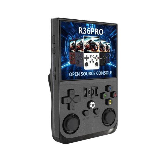 Console di gioco portatile open source GBA/FC Arcade, dimensioni: 128 GB (nero trasparente)