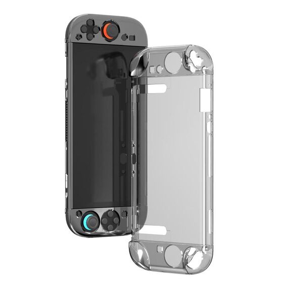 Custodia protettiva trasparente per Nintendo Switch 2 Crystal Shell Case Split Gamepad