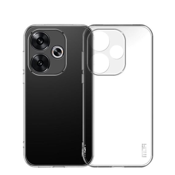 PerXiaomi Redmi Turbo 3 MOFI Ming Series Custodia per telefono in TPU ultrasottile (trasparente)
