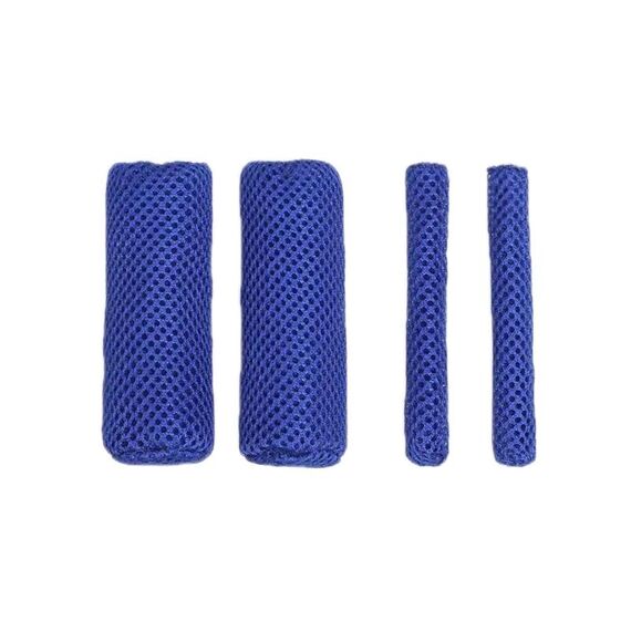 Manopole per veicoli elettrici traspiranti e assorbenti del sudore in seta Summer Ice, colore: blu navy